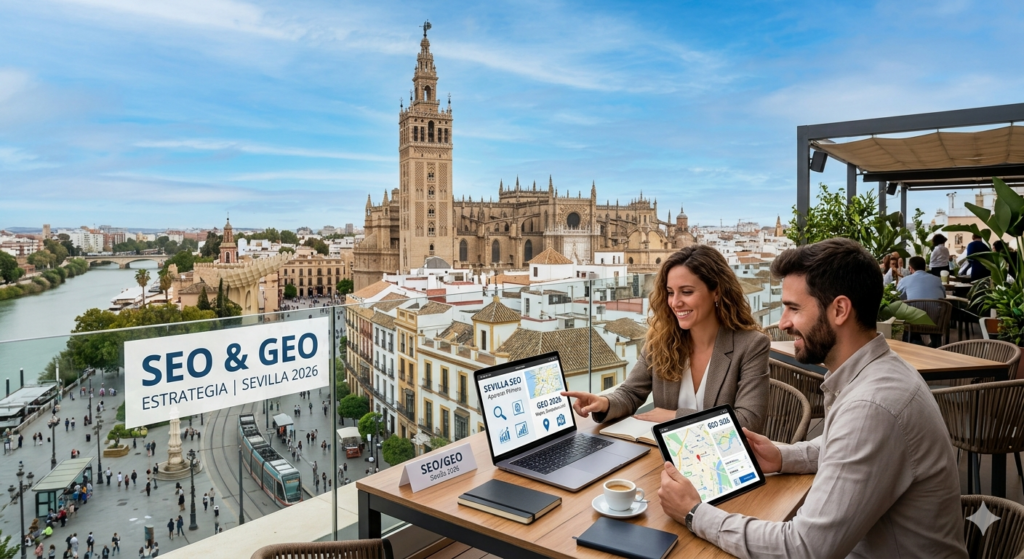 Así empezaras con tus estrategias para SEO y GEO en Sevilla 2026.
